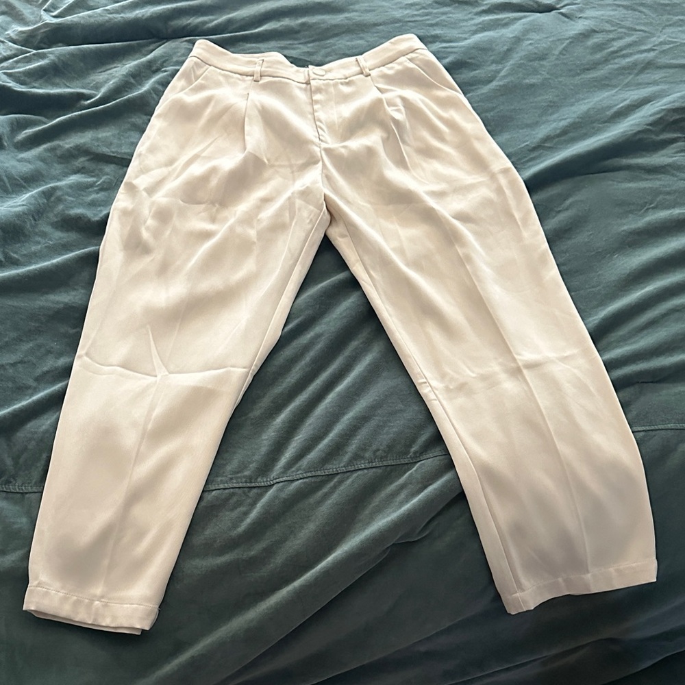 Cider Bone Classic White Pants